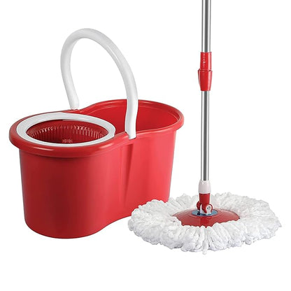 Magic Spin Mop Bucket Set with 360° Rotating
